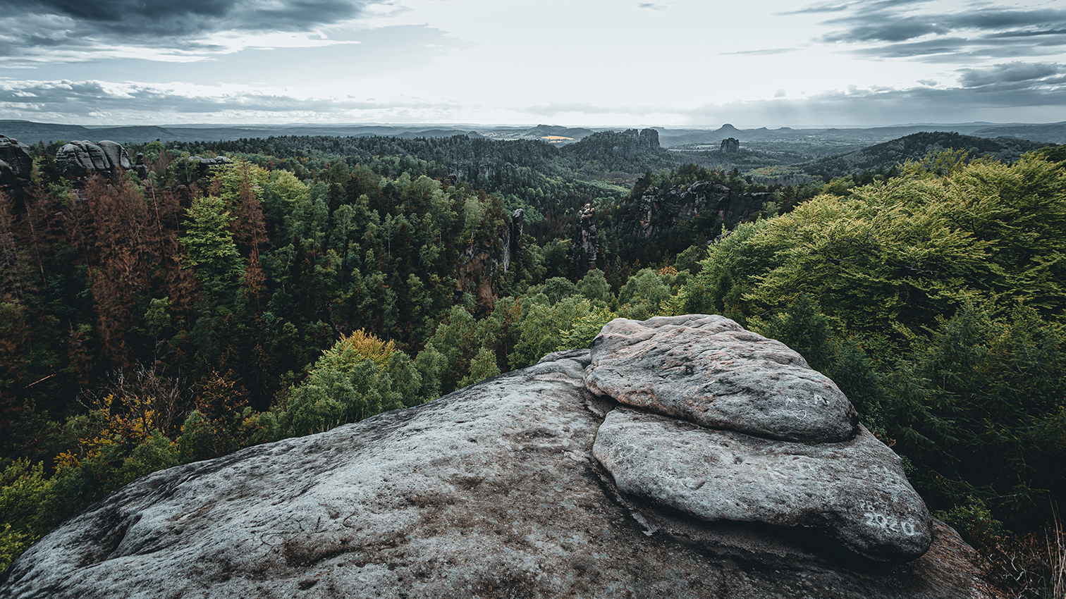 sächsische schweiz nationalpark Aussicht