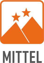 Tourenschwierigkeit: Mittel