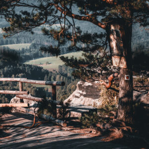 Wilhelminenwand/Vilemínina vyhlídka