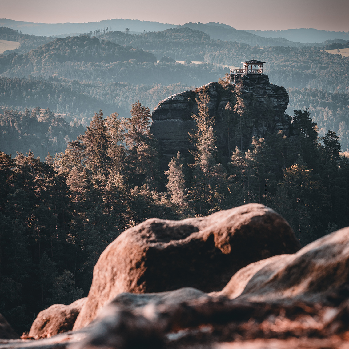 Wilhelminenwand/Vilemínina vyhlídka