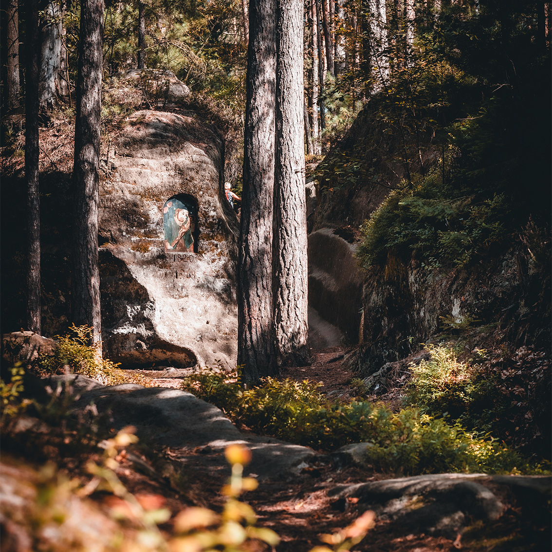 Steinerne Rinne/Kamenný úvoz